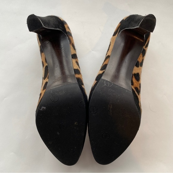 ⭐️2 x HOST PICK⭐️ Stuart Weitzman Leopard and Black Suede Platform Heels - Picture 8 of 10